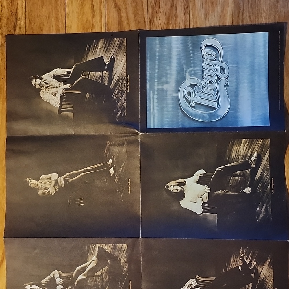 Chicago Band Poster/Record Program - Picture 6 of 16